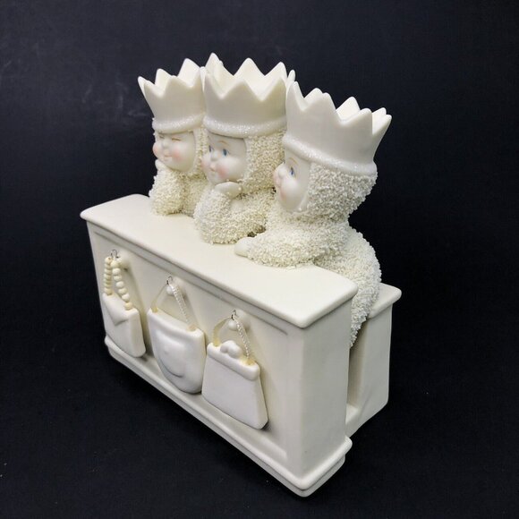 Retire Dept 56 Snowbabies Party Princesses Figurine 4019969 Christmas Gift Decor - Picture 2 of 10